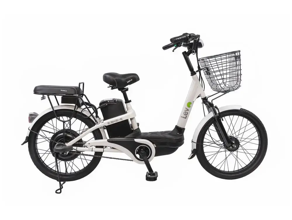 Bike elétrica LEV — inclusa em cada apartamento