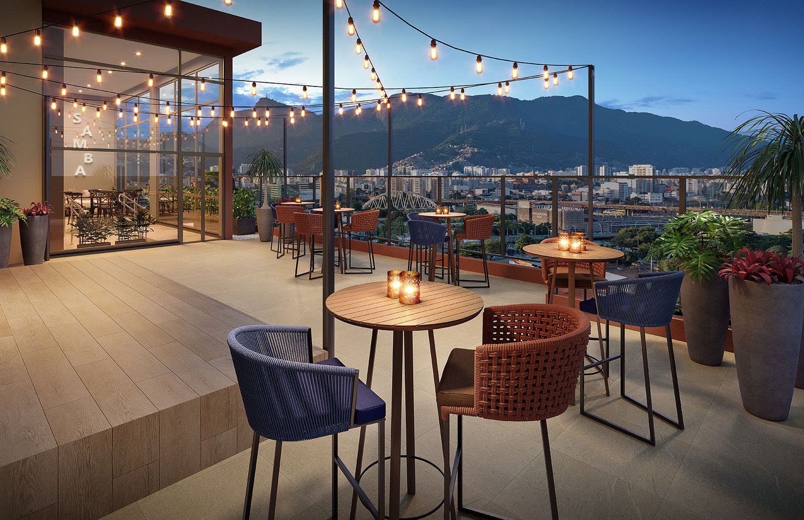 Skybar Samba — Vista para o Cristo